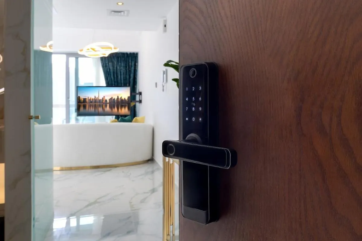 Apartmán First Class Studio Chic Modern Urban Escape Dubaj